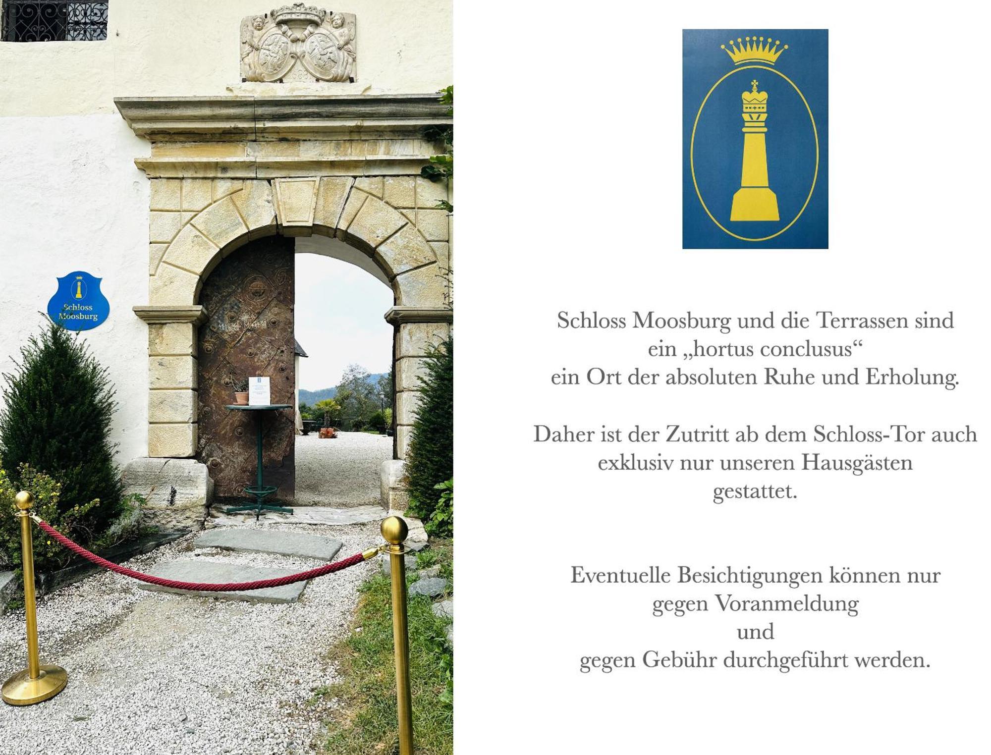 Schloss Moosburg Gaestehaus Exteriör bild